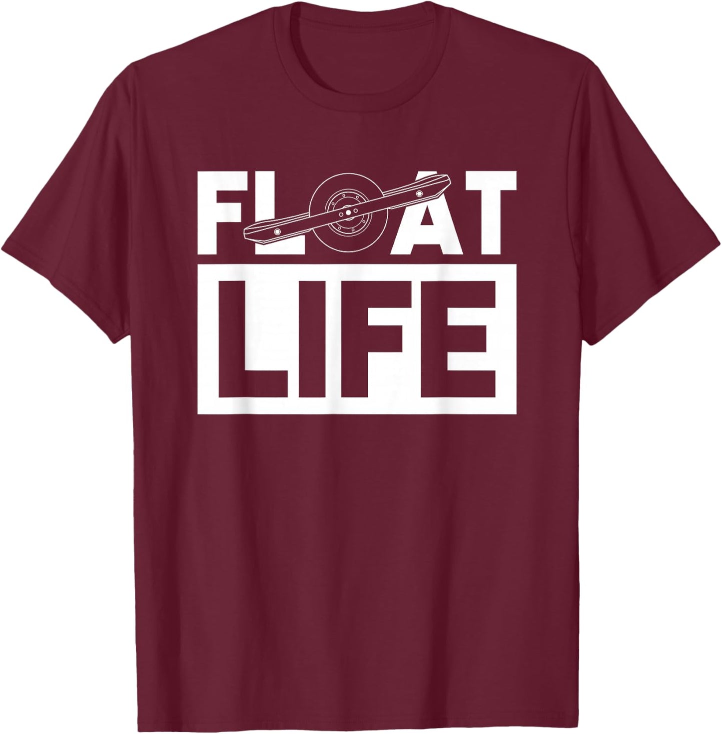 Onewheel GT Float Life One Wheel GTS T-Shirt - T-Shirt | Maroon