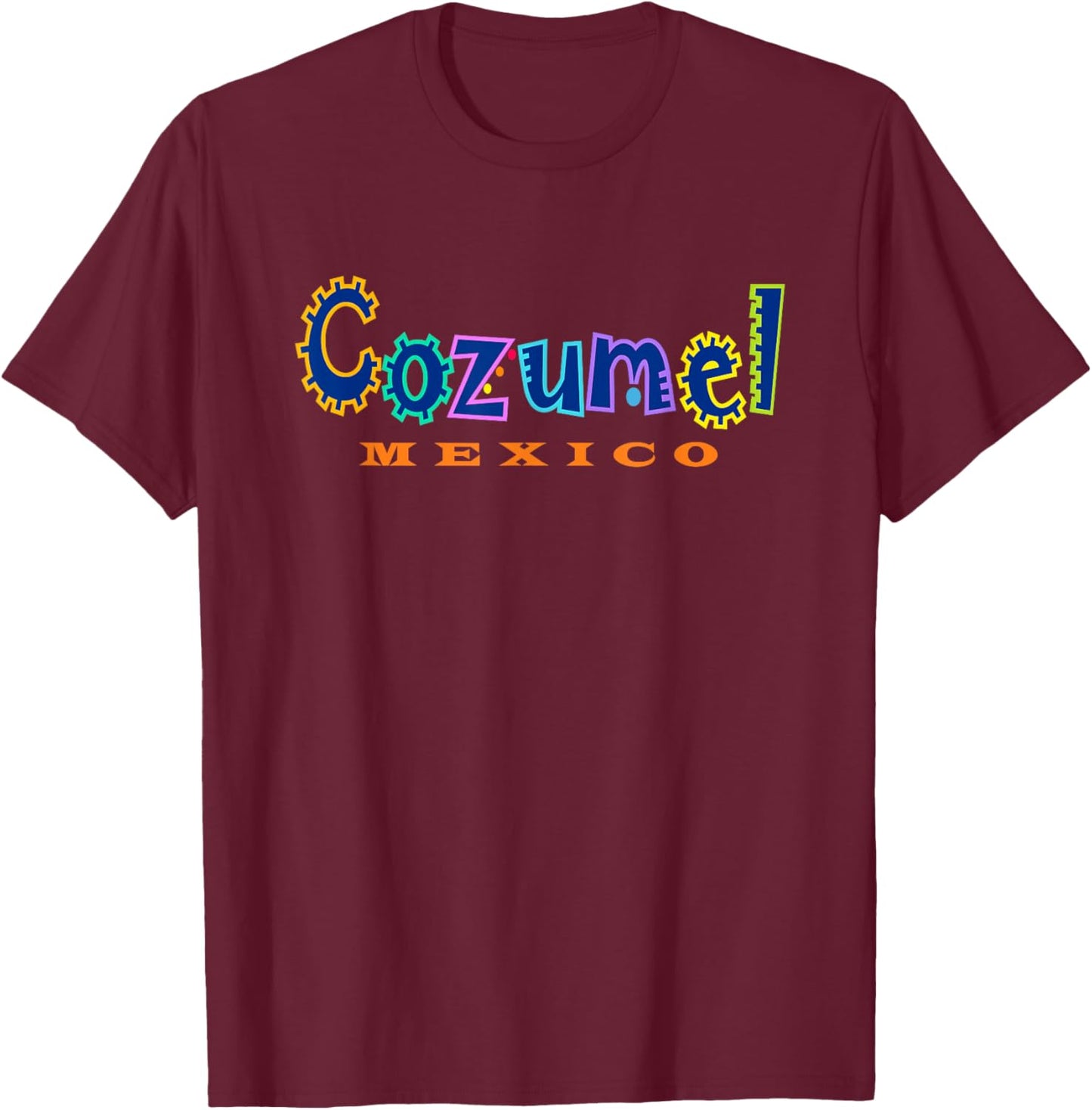 Cozumel Mexico souvenir T-Shirt - T-Shirt | Maroon