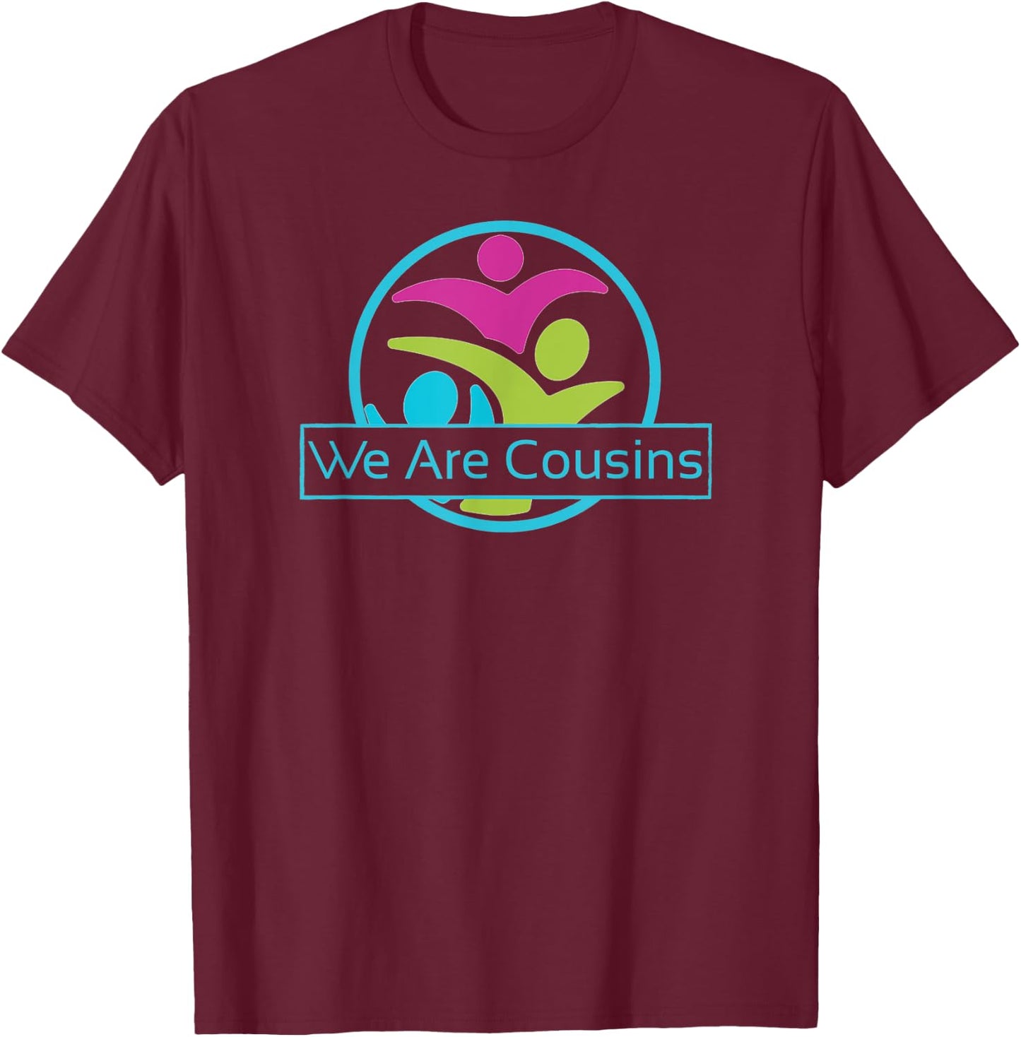 WeAreCousins Logo T-Shirt - T-Shirt | Maroon
