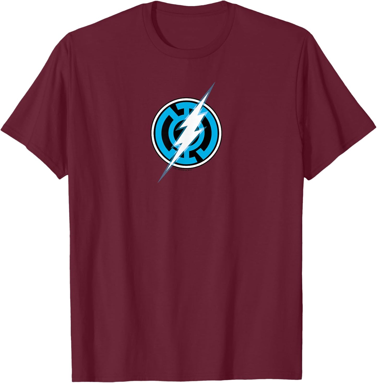 Green Lantern Blue Lantern Flash T-Shirt - T-Shirt | Maroon