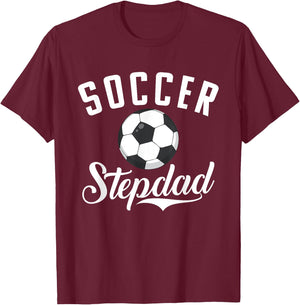 Soccer Stepdad Sport Stepdad T-Shirt - T-Shirt | Maroon