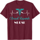 RN Clinical Research Nurse Practitioner Nursing Graduation T-Shirt - T-Shirt | Maroon