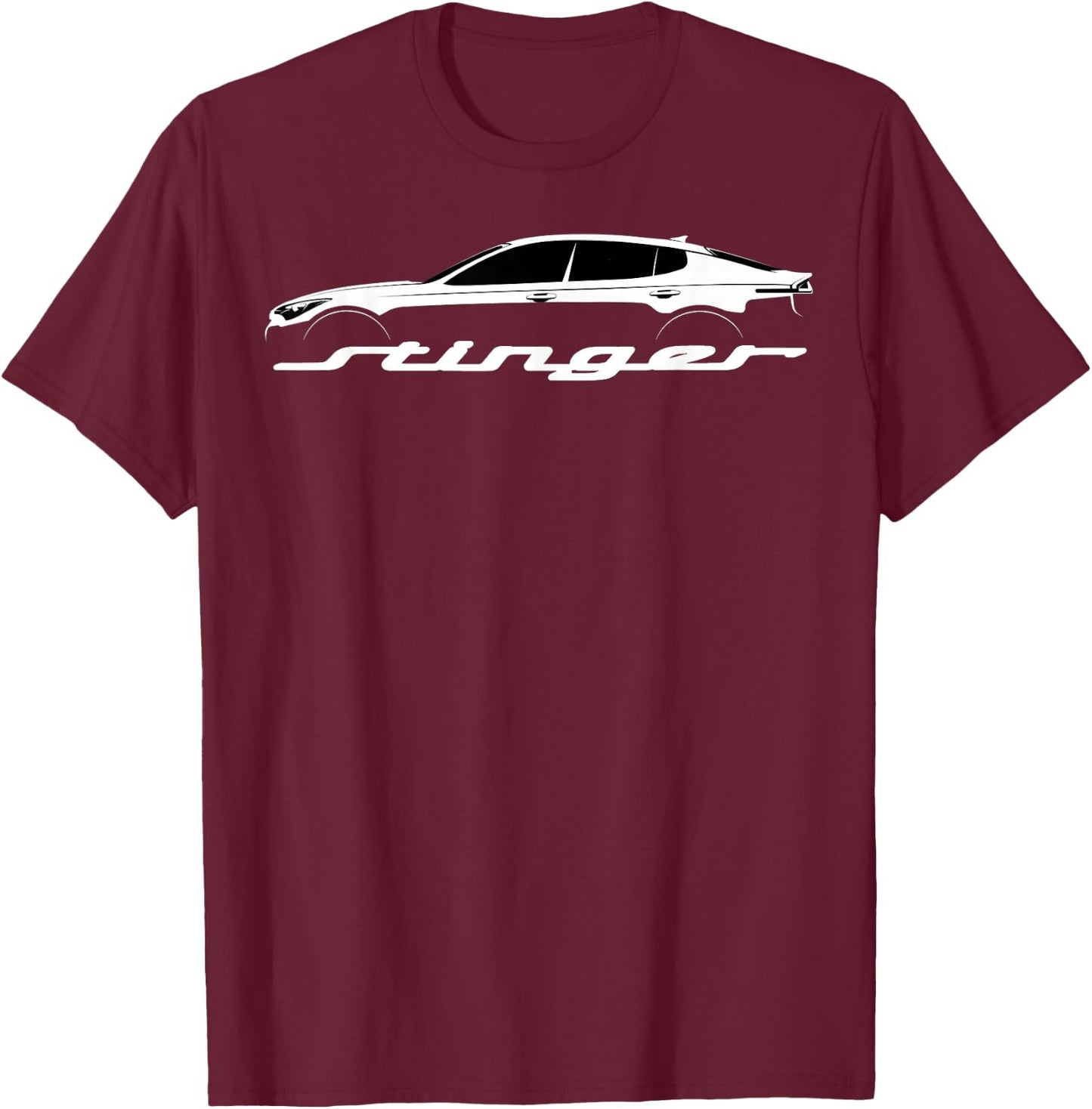 Stinger KDM Silhouette T-Shirt - T-Shirt | Maroon