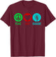 Cool Karaoke Women Singer Singing KTV Karaoke Lovers T-Shirt - T-Shirt | Maroon