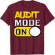 Audit Accounting Shirt T-Shirt - T-Shirt | Maroon