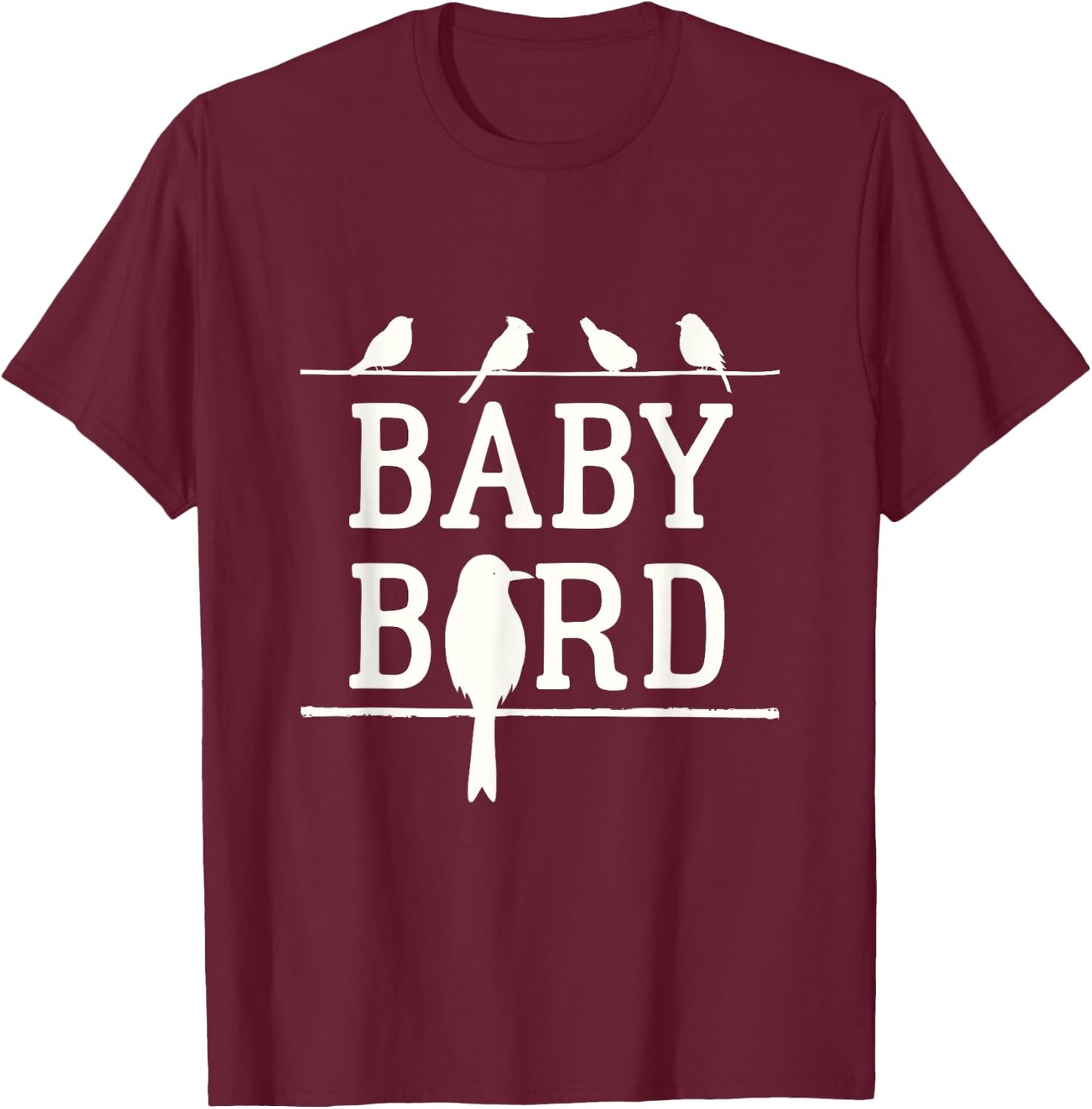 Baby Bird Cute Birds Boy Girl Toddler T-Shirt - T-Shirt | Maroon