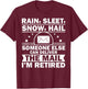 Funny Postal Worker Retirement Design For Mailman Men Women T-Shirt - T-Shirt | Maroon