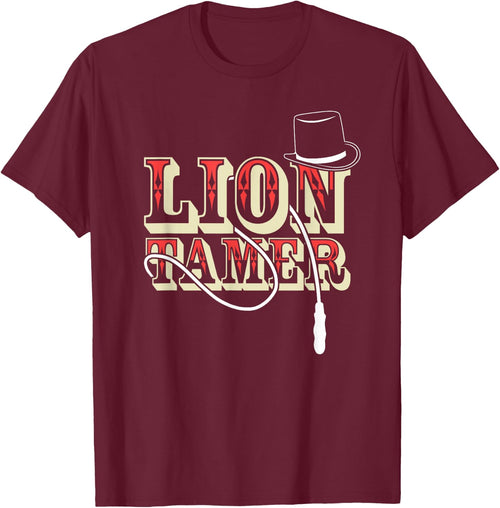 Lion Tamer Funny Wild Cat Animal Circus Apparel Women Kids