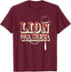 Lion Tamer Funny Wild Cat Animal Circus Apparel Women Kids T-Shirt - T-Shirt | Maroon