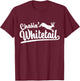 Chasin' Whitetail Deer Hunting Design T-Shirt - T-Shirt | Maroon