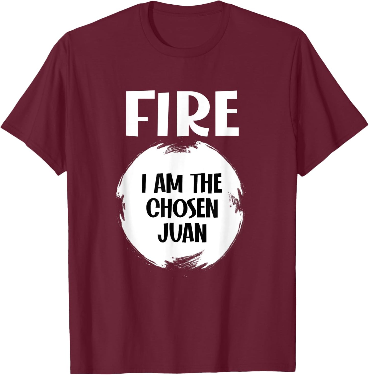FIRE - Hot Packet Funny Taco Matching Halloween Costume T-Shirt - T-Shirt | Maroon