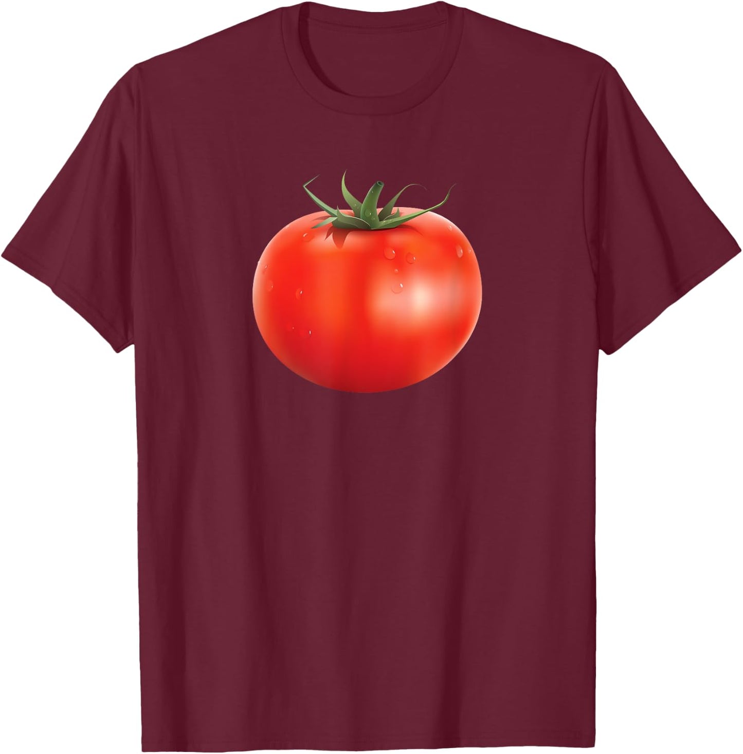 Fresh Tomato T-Shirt - T-Shirt | Maroon