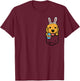 Pocket Golden Retriever Bunny Cute Easter Dog Men Women Kids T-Shirt - T-Shirt | Maroon