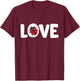 Ladybug Love Insect Bugs Cute Ladybug T-Shirt - T-Shirt | Maroon