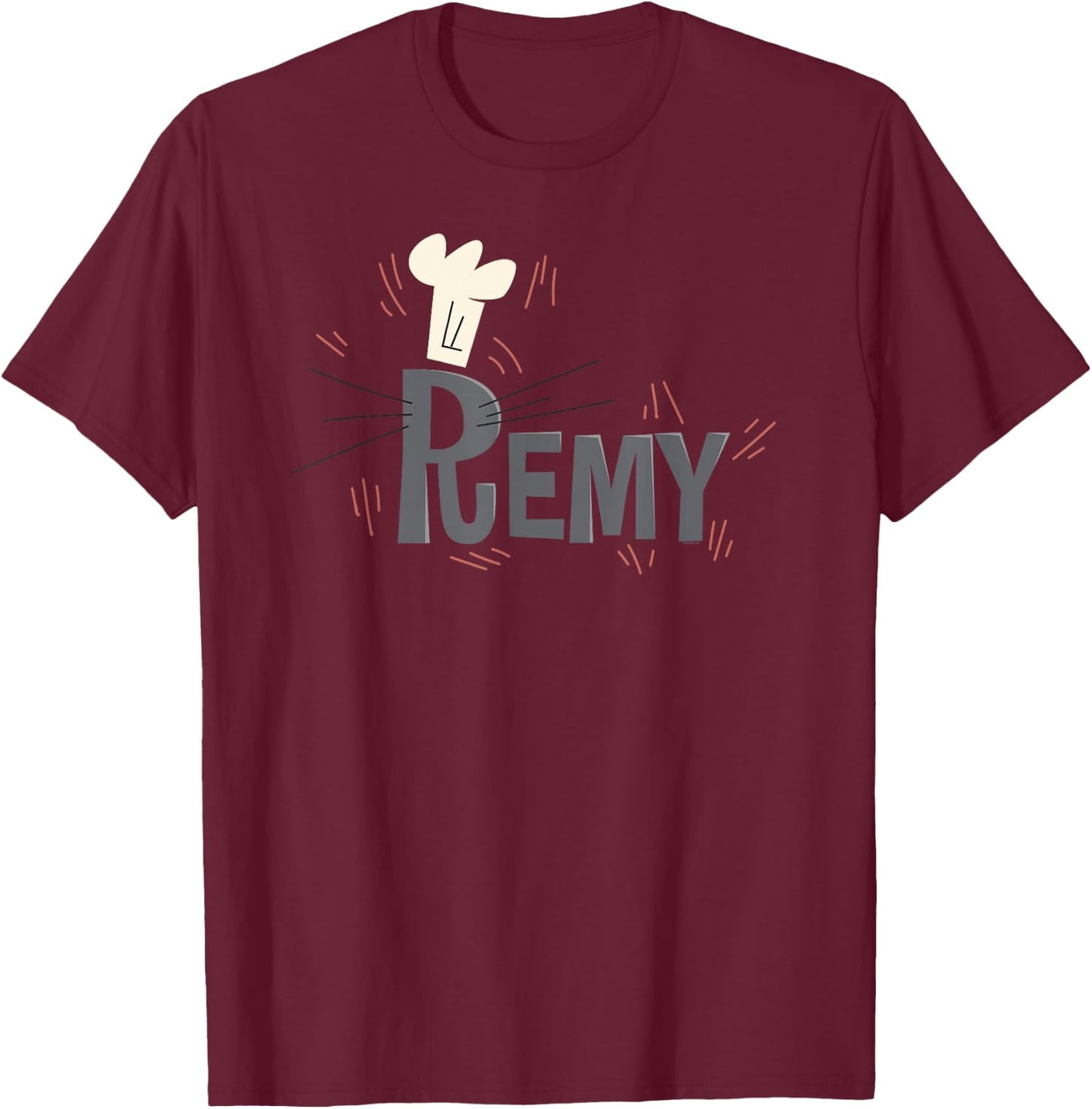 Disney Pixar Ratatouille Remy T-Shirt - T-Shirt | Maroon