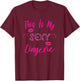 This Is My Sexy Lingerie Outfit Fun Women's Underwear T-Shirt - T-Shirt | Maroon