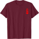 Queen of Heart King And Queen Easy Couple Halloween Costume T-Shirt - T-Shirt | Maroon