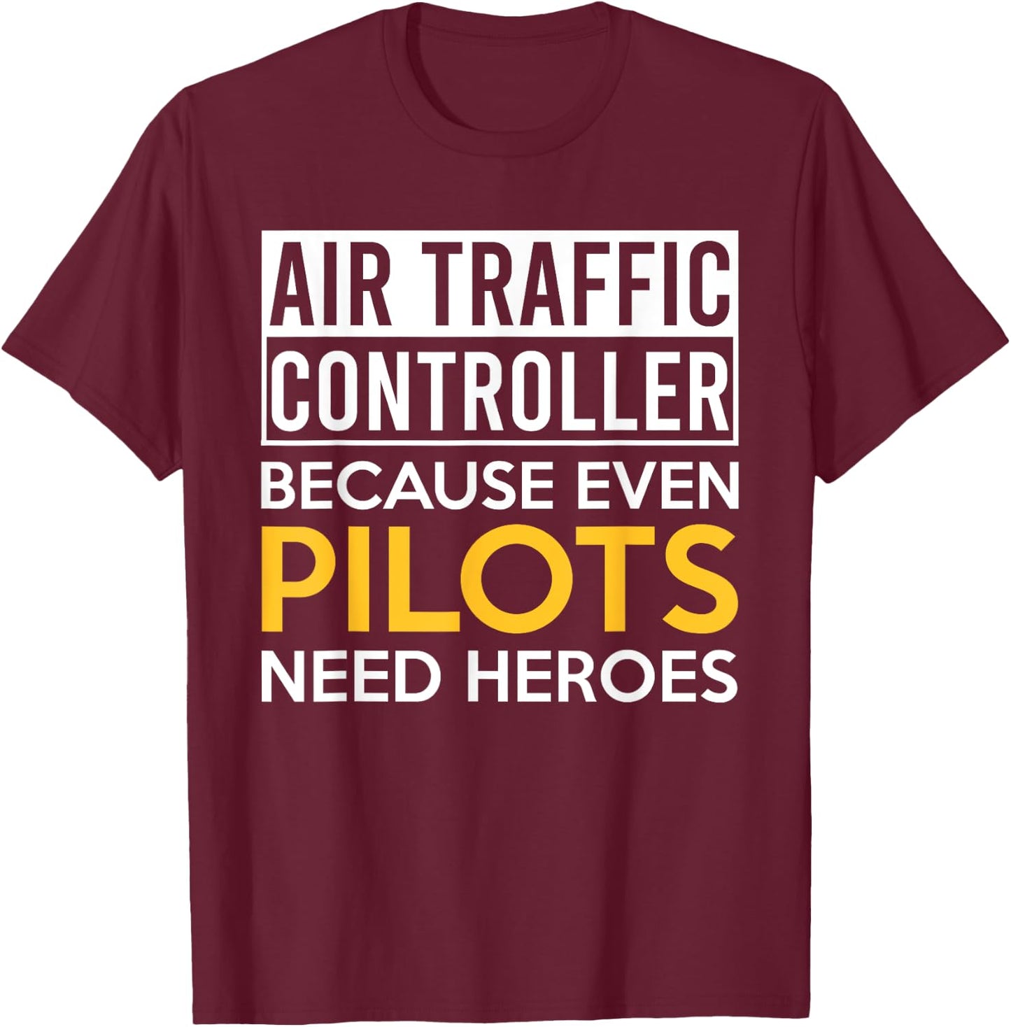 Gifts For Air Traffic Controller National Aviation Day T-Shirt - T-Shirt | Maroon