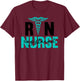 RN Nurse Registered Nurse Life Nursing School Women T-Shirt - T-Shirt | Maroon