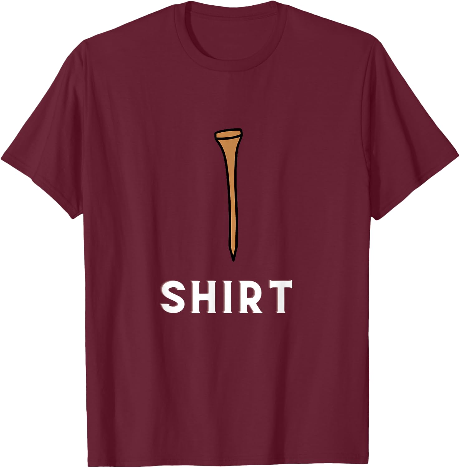 Golf Funny Golfing T-Shirt - T-Shirt | Maroon