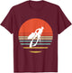 Retro Spearfishing Spearfisher Diving Fishing Scuba Diver T-Shirt - T-Shirt | Maroon