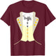 Alexander Hamilton Costume T Shirt T-Shirt - T-Shirt | Maroon