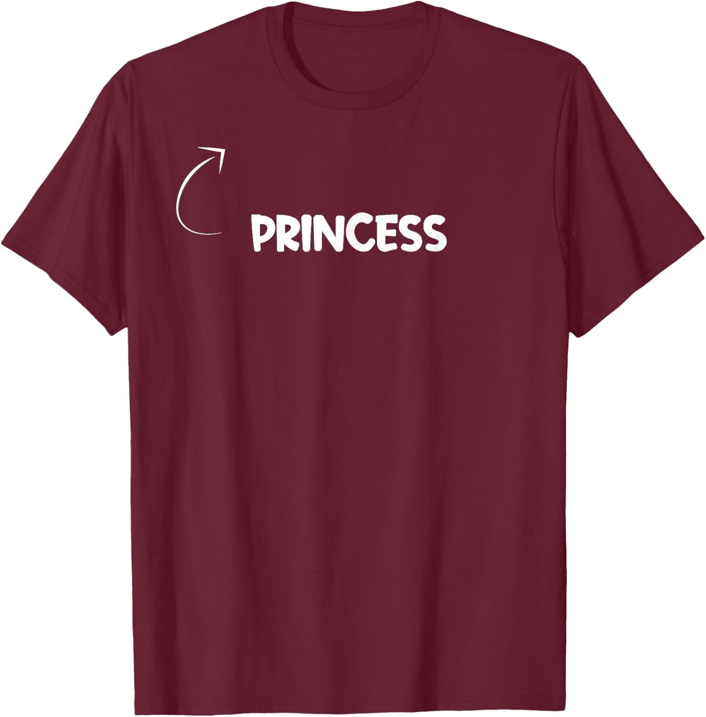 I'm Princess Funny Personality Character Reference T-Shirt - T-Shirt | Maroon