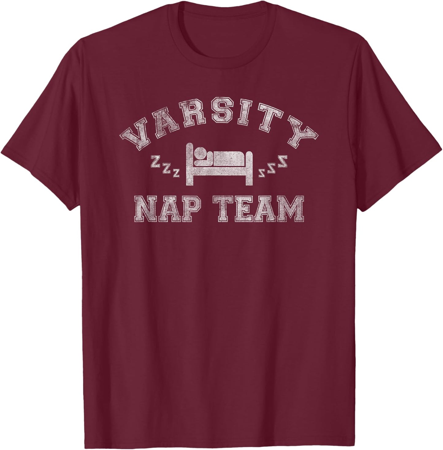Varsity Nap Team Shirt T-Shirt - T-Shirt | Maroon