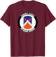 Proudly Served 7th Signal Brigade Army Veteran Military T-Shirt - T-Shirt | Maroon