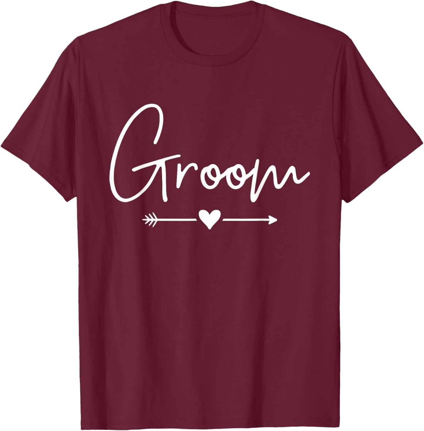 Groom JGA Stag Night T-Shirt - T-Shirt | Maroon