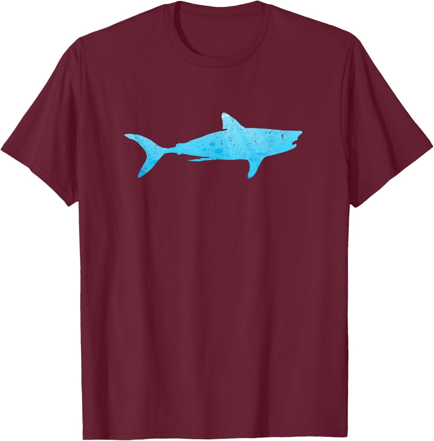Mako Shark Ocean Marine Biologist T-Shirt - T-Shirt | Maroon