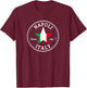 Naples Napoli Italy beach travel holiday sun souvenir Women T-Shirt - T-Shirt | Maroon