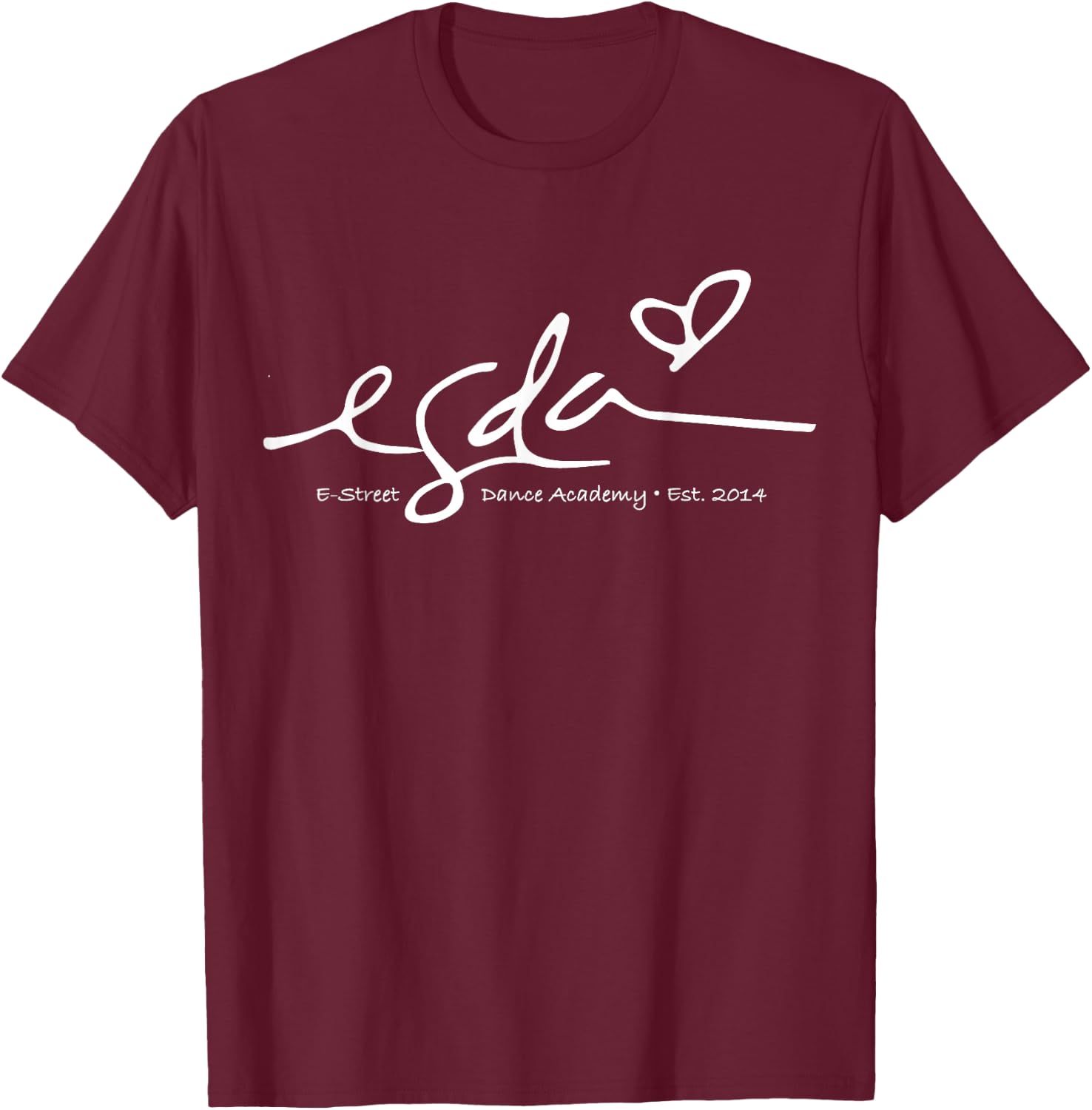 ESDA Love T-Shirt - T-Shirt | Maroon