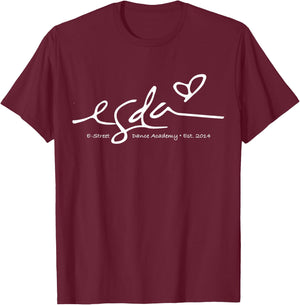 ESDA Love T-Shirt - T-Shirt | Maroon