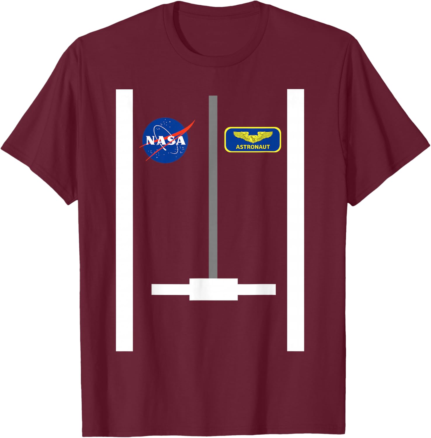 NASA astronaut costume T-Shirt - T-Shirt | Maroon