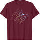 Betta Fish Lover Siamese Fighting Fish Aquarium Betta Fish T-Shirt - T-Shirt | Maroon