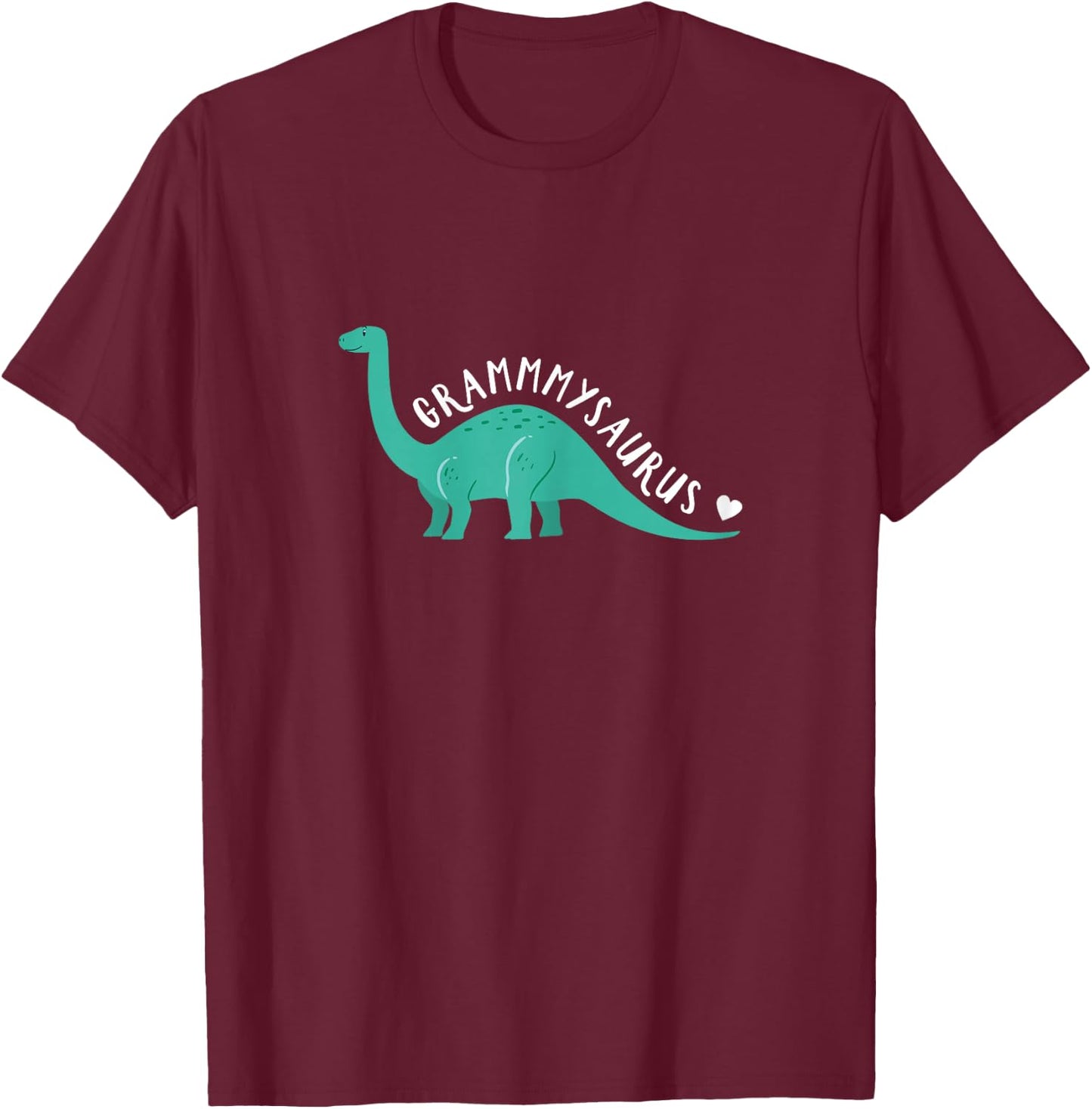 Grammysaurus, Mother's Day Dinosaur for Grandma T-Shirt - T-Shirt | Maroon