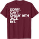 JACE First Name Funny Personalized Named Friend Of T-Shirt - T-Shirt | Maroon