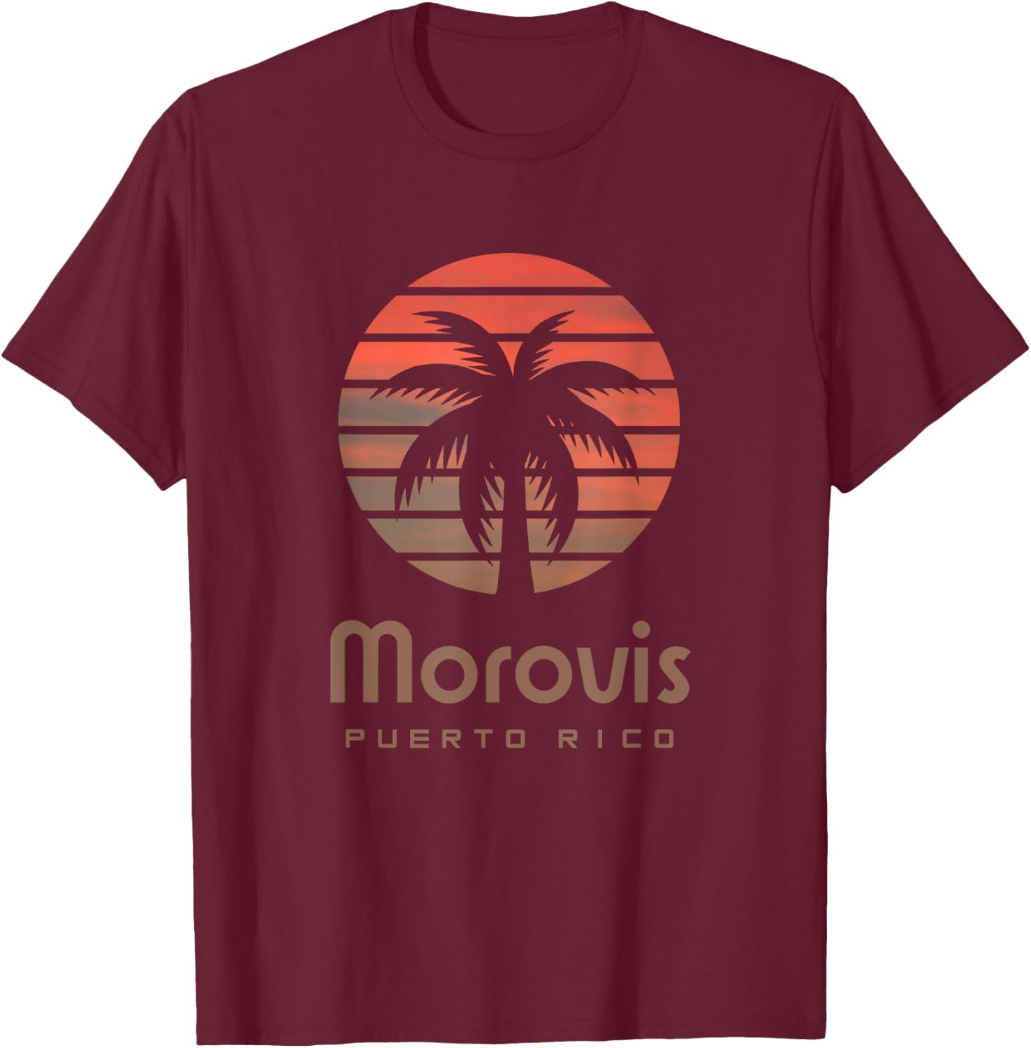 Morovis - Puerto Rico T-Shirt - T-Shirt | Maroon