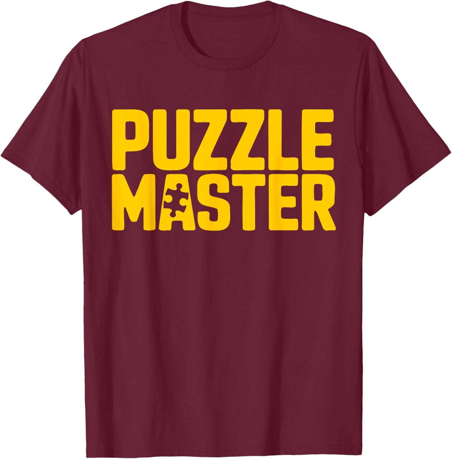 Jigsaw Puzzle Master Puzzle Lover T-Shirt - T-Shirt | Maroon