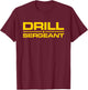 Sergeant Drill Bit Military Army Forces T-Shirt - T-Shirt | Maroon