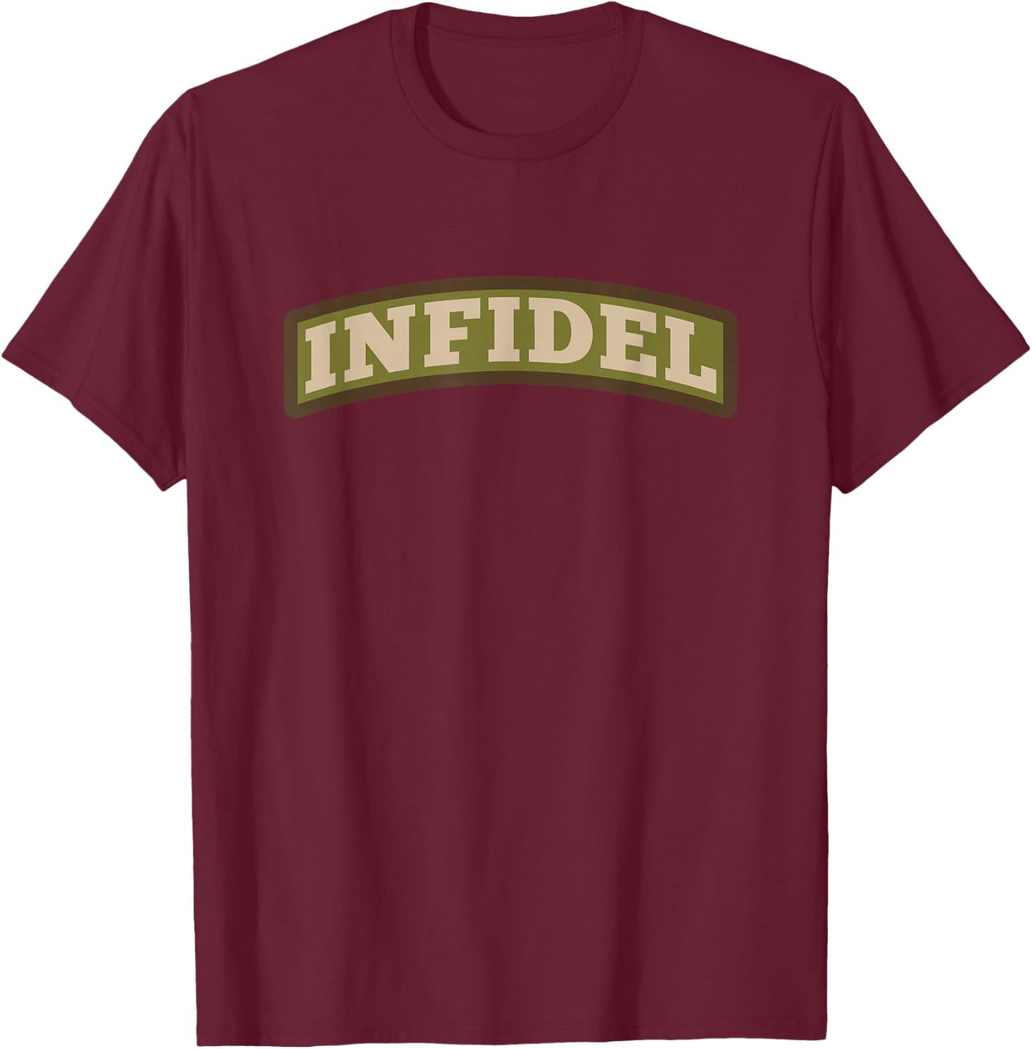 Infidel T-Shirt - T-Shirt | Maroon