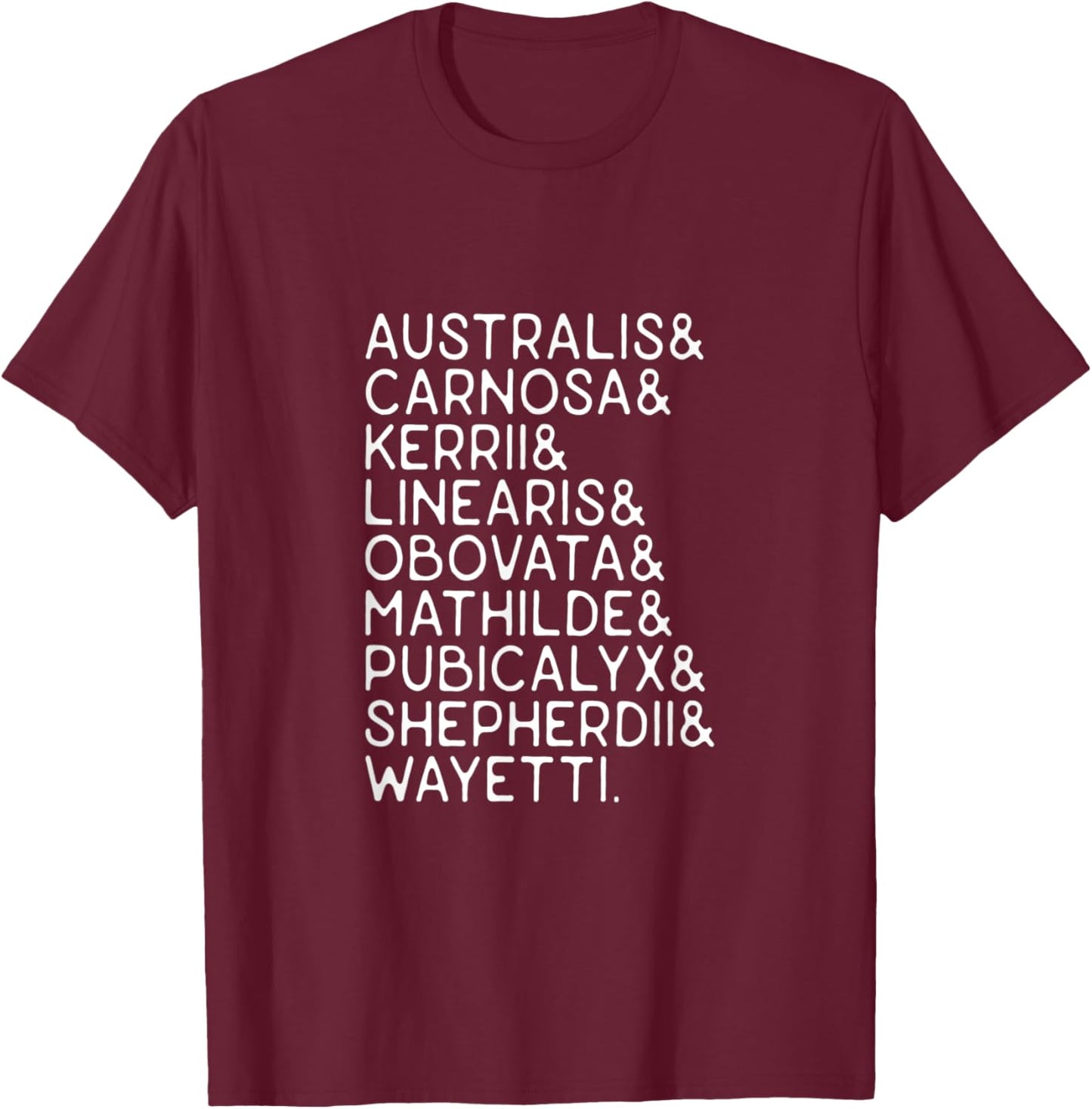 Hoya plant lovers T-Shirt - T-Shirt | Maroon