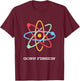 Gone Fission Nuclear Novelty T-Shirt - T-Shirt | Maroon