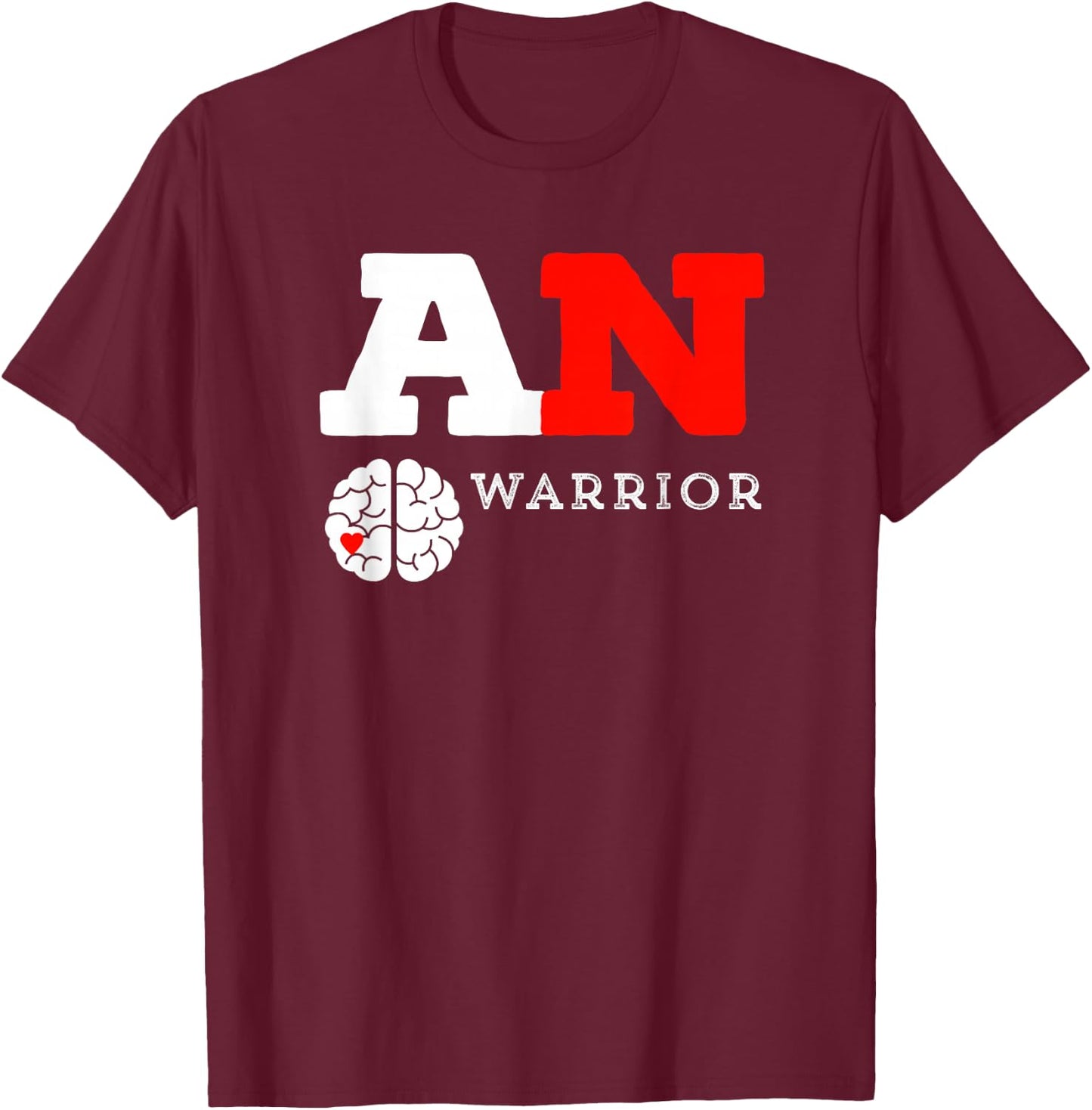 AN Warrior Acoustic Neuroma, Survivor T-Shirt - T-Shirt | Maroon