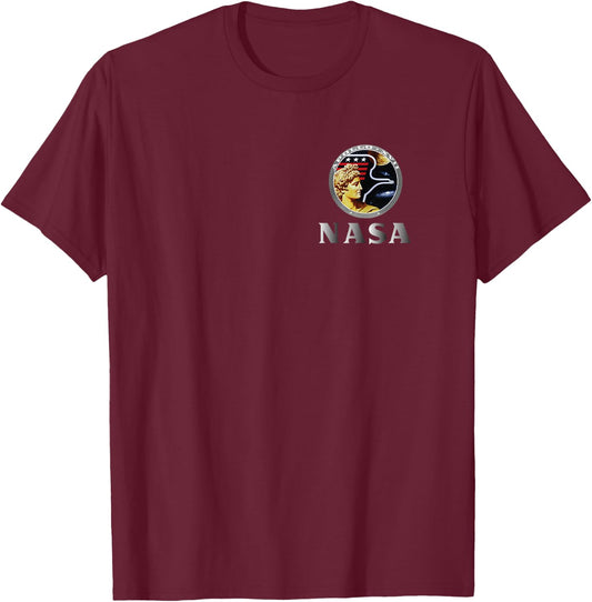 NASA Apollo 17 T-Shirt - T-Shirt | Maroon