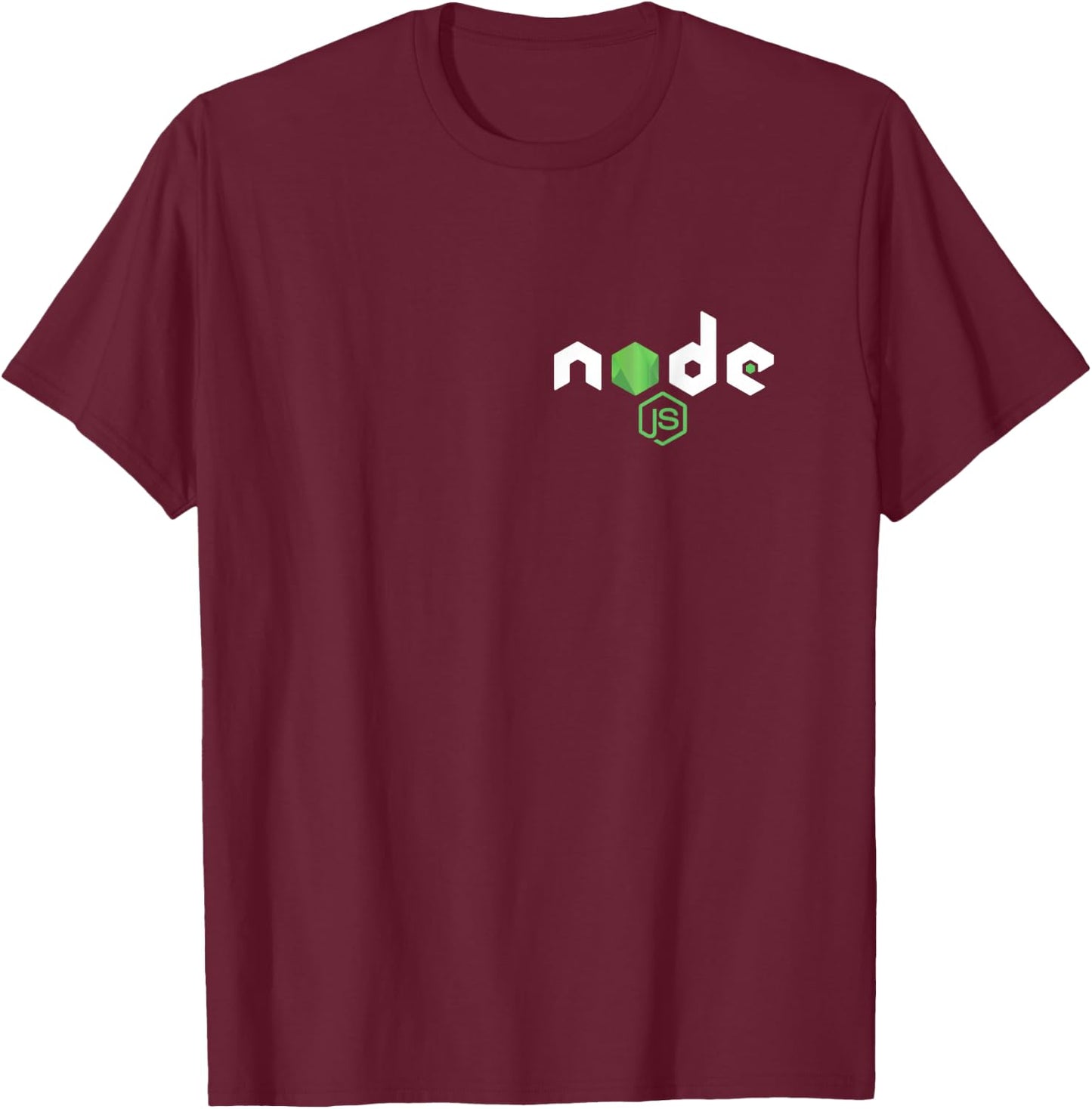 JavaScript Programmer JS Node PC Developers T-Shirt - T-Shirt | Maroon