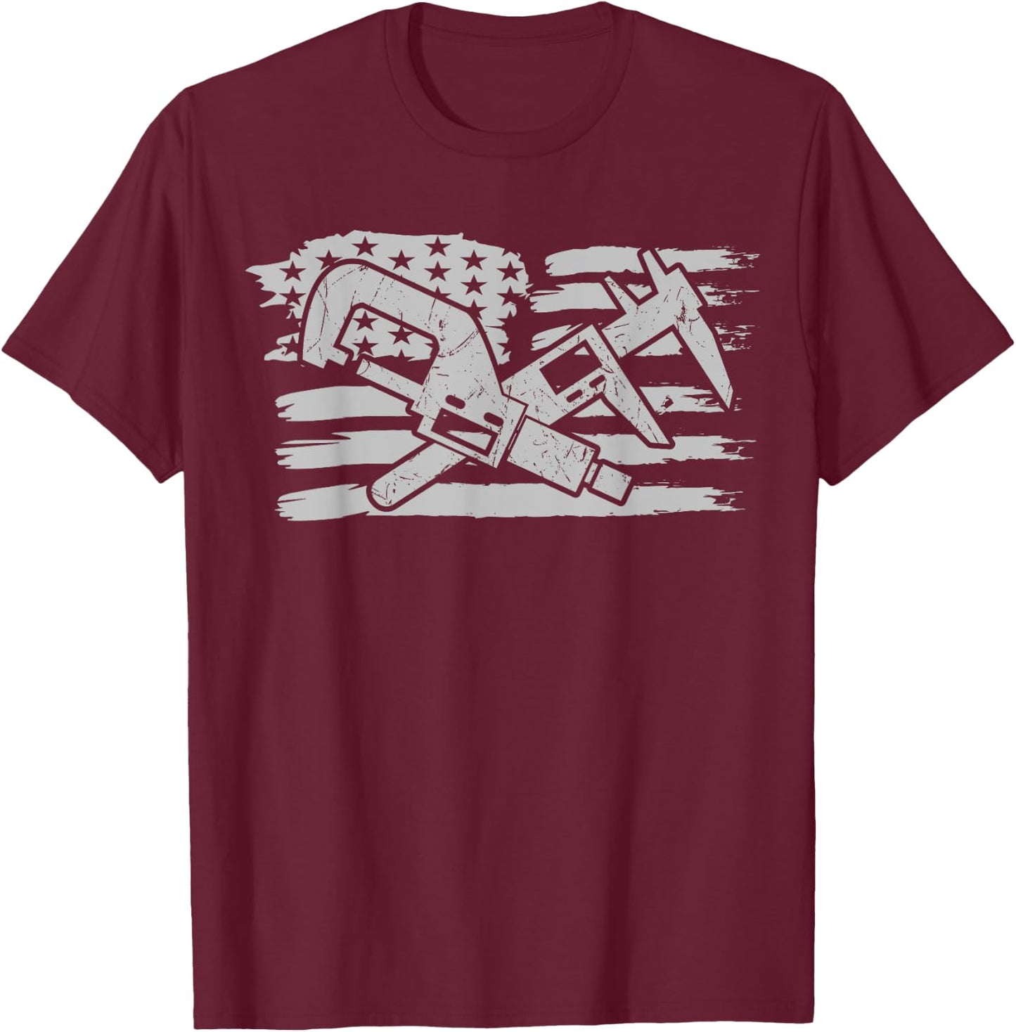 CNC Machinist Profession Machine Tools Operator Machinery T-Shirt - T-Shirt | Maroon