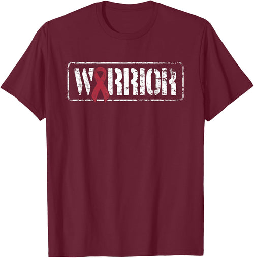 Multiple Myeloma Awareness - Burgundy Cancer Ribbon