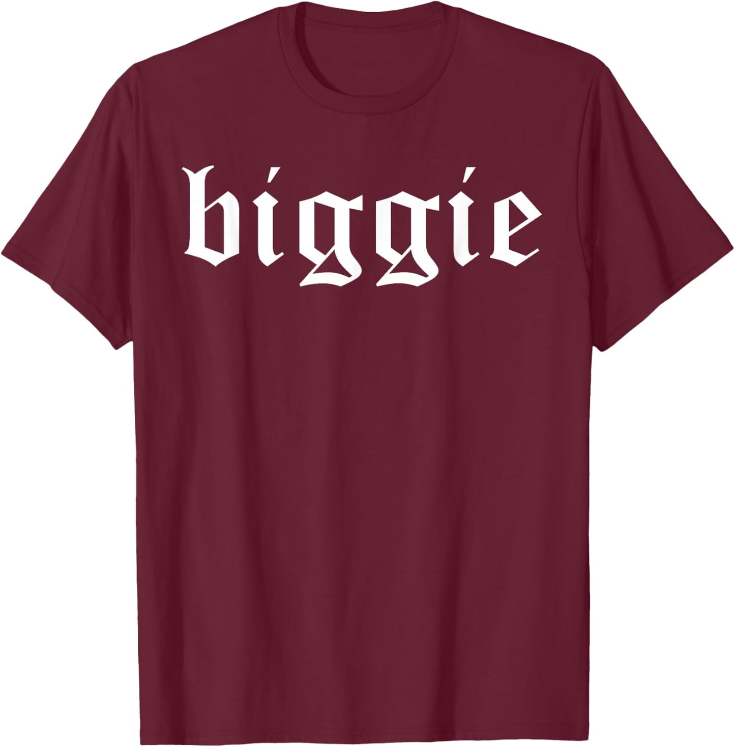 Matching Big Little Greek Reveal Sorority Family Biggie T-Shirt - T-Shirt | Maroon